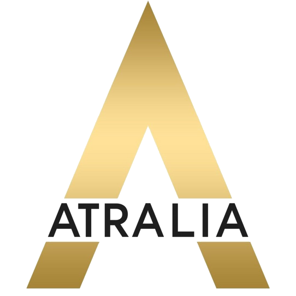 Atralia perfume brand logo – Official fragrance brand identity.